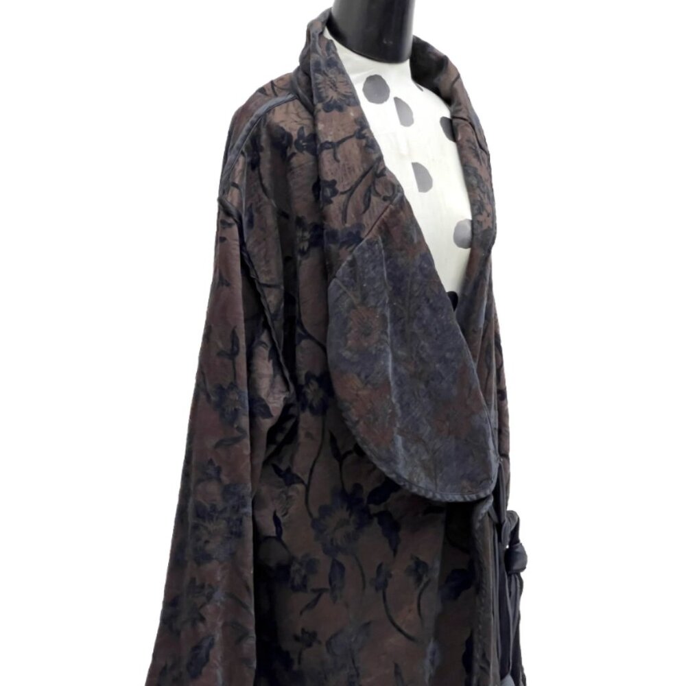 Cynthia Ashby Brown Floral Jacket